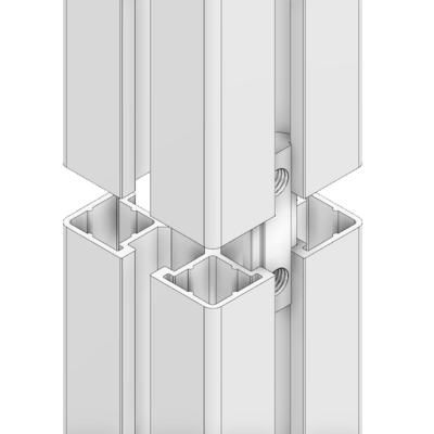 41-320-0 MODULAR SOLUTIONS PROFILE FASTNER<br>40MM LONG ROLL IN T-SLOT BAR